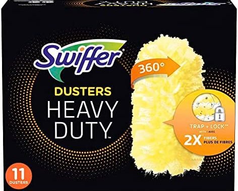 Amazon.com: Swiffer Heavy Duty Refills, Ceiling Fan Duster, 11 Count : Health & Household