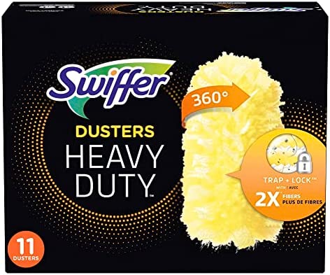 Amazon.com: Swiffer Heavy Duty Refills, Ceiling Fan Duster, 11 Count : Health & Household