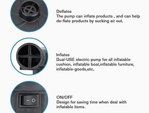 Amazon.com: Bestrip Air Mattress Twin Size Inflatable Bed with Electric Air Pump Single Camping Blow