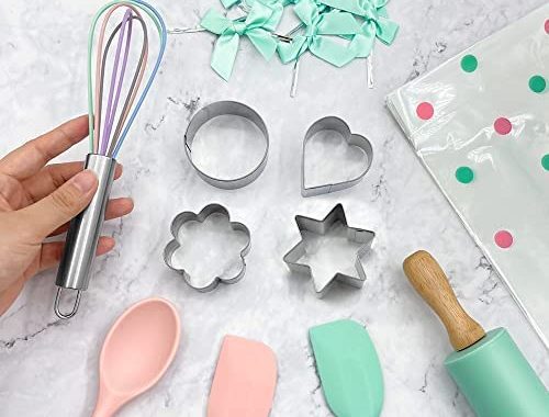 Amazon.com: Artboil Mini Cooking Utensils set, 8" Silicone Cooking Supplies, Cookie Baking Supplies