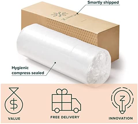 Amazon.com: ZINUS 12 Inch Cloud Memory Foam Mattress / Pressure Relieving / Bed-in-a-Box / CertiPUR-