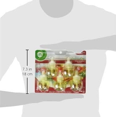 Amazon.com: Air Wick Plug in Scented Oil Refill, Apple Cinnamon Medley, 5ct, Air Freshener, Essentia