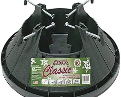 Amazon.com: Cinco C-148 Classic Tree Stand For Up To 10' Trees, Medium : Home & Kitchen