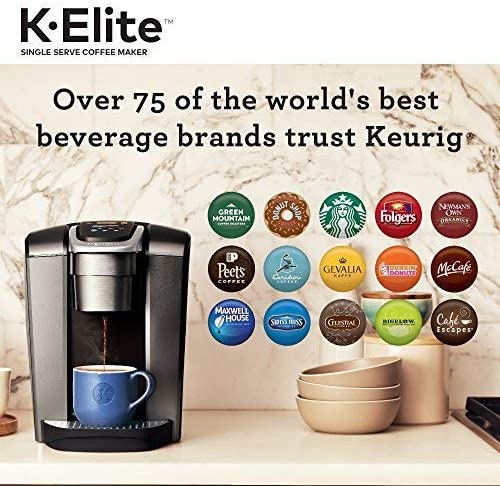 Amazon.com: Keurig K-Elite Coffee Maker, Single Serve K-Cup Pod Coffee Brewer, With Iced Coffee Capa
