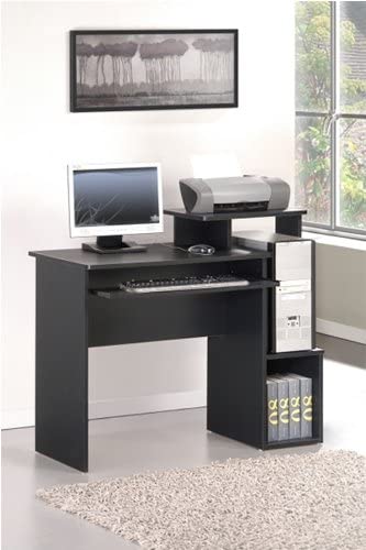 Amazon.com: Furinno Econ Multipurpose Home Office Computer Writing Desk, Black/Brown : Home & Ki