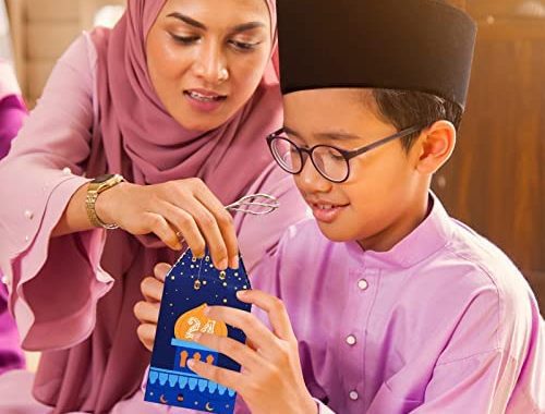 Amazon.com: Ramadan Advent Calendar Decorations 30 Days DIY Eid Mubarak Countdown Calendar Refillabl