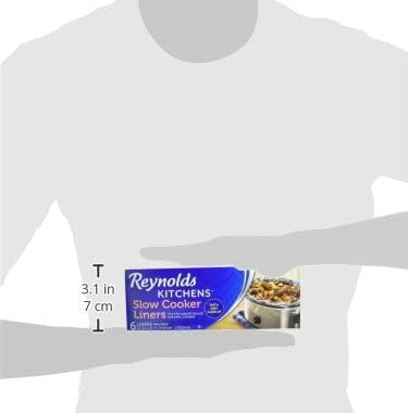 Amazon.com: Reynolds Kitchens Slow Cooker Liners, Regular (Fits 3-8 Quarts), 6 Count (Pack of 2), 12