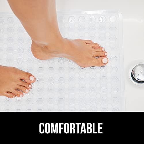Amazon.com: Gorilla Grip Patented Shower and Bath Mat, 35x16, Machine Washable Bathtub Mats, Extra L