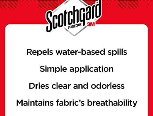 Scotchgard Fabric Water Shield, 13.5 Ounces, Repels Water, Ideal for Couches, Pillows, Furniture, Sh