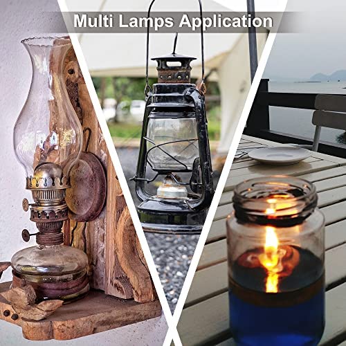 Amazon.com: Swatom Oil Lamp Wicks Oil Lantern Kerosene Flat Cotton 3/4 inch Wick Replacement for Par