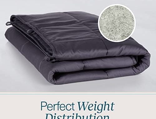 Amazon.com: Quility Weighted Blanket for Adults - 20 LB Queen Size Heavy Blanket for Cooling & H