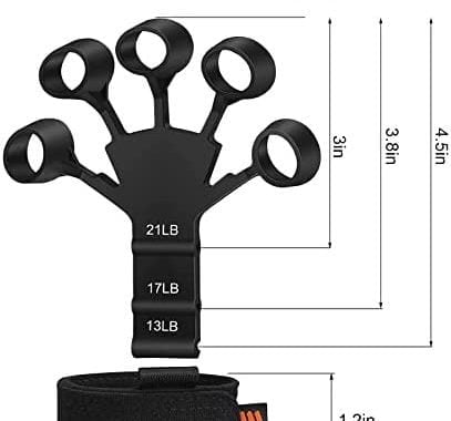 Amazon.com : Grip Strength Trainer, Hand Grip Strengthener, Finger Strengthener for Wrist Physcial R