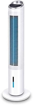 Evaporative Air Cooler - 40'' Portable Oscillating Fan Tower Fan with Evaporative Cooler & Humid