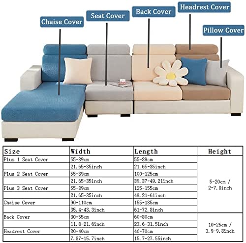 Amazon.com: 2023 New Wear-Resistant Universal Sofa Cover, Stretch Couch Cushion Slipcovers Replaceme