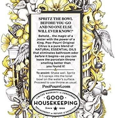 Amazon.com: Poo-Pourri Before-You-Go Toilet Spray Bottle, Original Scent, 2 Fl Oz (Pack of 2) : Heal