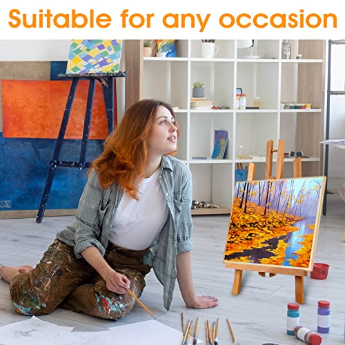 Amazon.com: Essenburg Pre Drawn Canvas Side Flower Lady Paint Kit | Adult & Teen Sip and Paint P