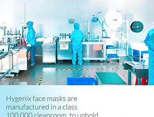 Amazon.com: Hygenix 3ply Disposable Face Masks PFE 99% Filter Quality Tested by a US lab (Pack of 50