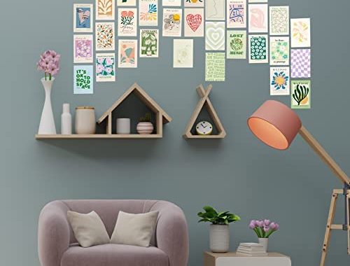Amazon.com: Ltopet Preppy Room Decor Danish Pastel Room Decor Wall Collage Kit Posters for Room Aest