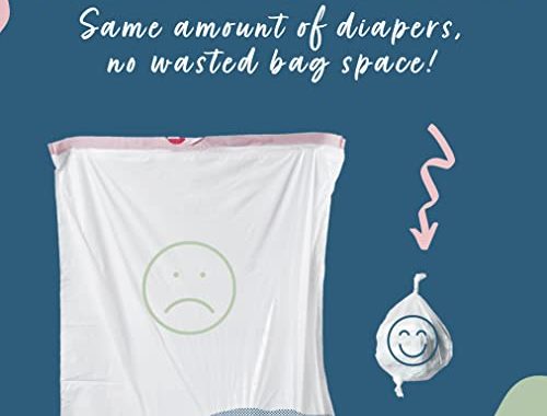 Amazon.com : Dekor Classic Hands-Free Diaper Pail | White | Easiest to Use | Just Step – Drop – Done