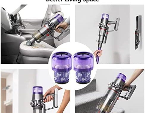 Amazon.com: Filter Replacements for Dyson V11 Animal, V11 Torque Drive V15 Detect Cordless Vacuum, R