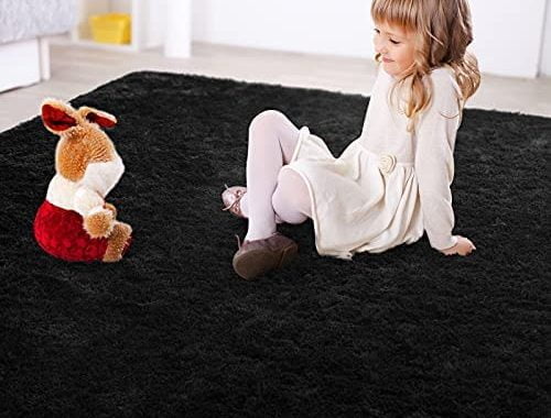 Amazon.com: junovo Ultra Soft Area Rugs 3x5 Feet Fluffy Carpets for Bedroom Kids Girls Boys Baby Liv