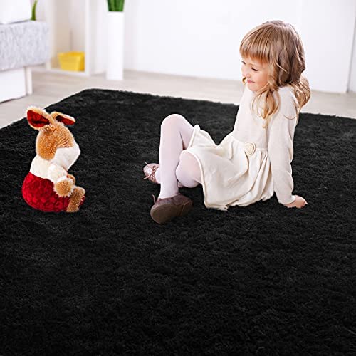 Amazon.com: junovo Ultra Soft Area Rugs 3x5 Feet Fluffy Carpets for Bedroom Kids Girls Boys Baby Liv