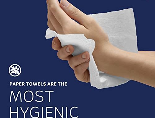 Kleenex Multifold Paper Towels (01890), White, 16 Packs / Case, 150 Tri Fold Paper Towels / Pack, 2,