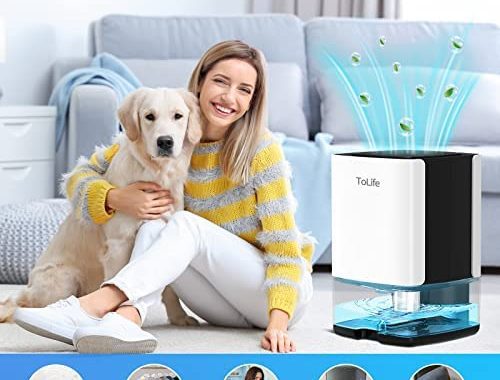 Amazon.com: Dehumidifiers for Home, Dehumidifiers, 30 OZ Dehumidifier with Auto Shut Off, 7 Color LE