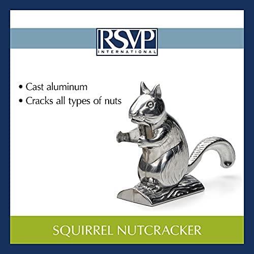 Amazon.com: RSVP International (Nuts Nutty Squirrel Nutcracker, Stainless Steel | Adorable Novelty A