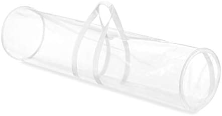 Amazon.com: Whitmor Clear Zippered Storage for 25 Rolls Gift Wrap Organizer, Count (Pack of 1) : Hom