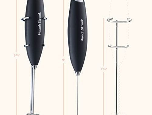 Amazon.com: Powerful Handheld Milk Frother, Mini Milk Foamer, Battery Operated (Not included) Stainl