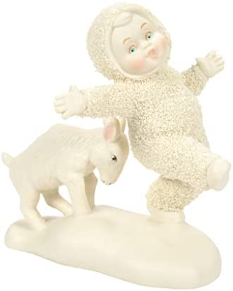 Amazon.com: Department 56 Snowbabies Frosty Frolic Kick in The Butt Figurine, 4.29 Inch, Multicolor