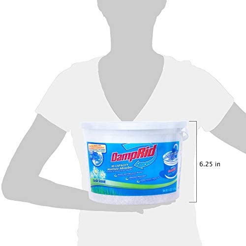 Amazon.com: DampRid Fresh Scent Moisture Absorber 4 lb. Hi-Capacity Bucket, 2-Pack - For Fresher, Cl