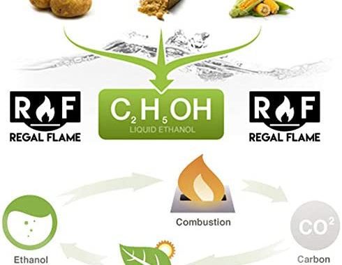 Regal Flame Premium Ventless Bio Ethanol Fireplace Fuel - 24 Quart
