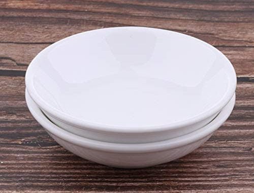 Amazon.com: dailymall 2 Pcs 3.8 Inch Round Replacement Ceramic Dish For Electric Burner Warmer: Home