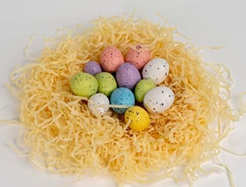 Amazon.com: MELIUS 96Pcs Colorful Mini Easter Eggs, Assorted Foam Eggs for Vase Filling Easter Decor