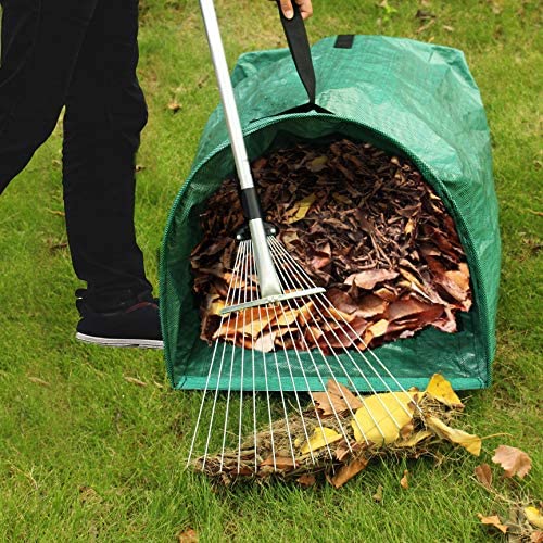 Amazon.com : Gardzen 2-Pack Large Yard Dustpan-Type Garden Bag for Collecting Leaves - Reuseable Hea
