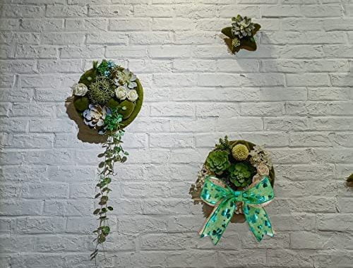 Amazon.com: Samanter St. Patrick's Day Wreaths Bows Rustic Burlap Shamrock Clover Green Bowknot for
