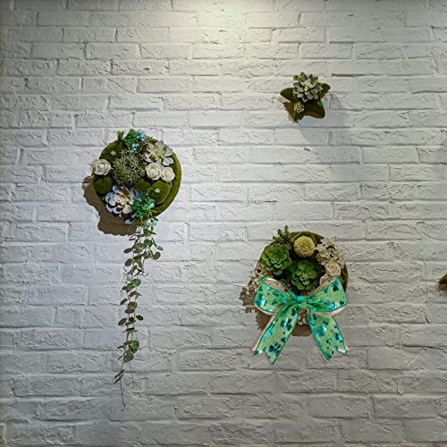 Amazon.com: Samanter St. Patrick's Day Wreaths Bows Rustic Burlap Shamrock Clover Green Bowknot for