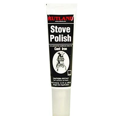 Amazon.com: Rutland Products Paste Stove Polish, 2.3 fl oz, Black, 3 : Home & Kitchen