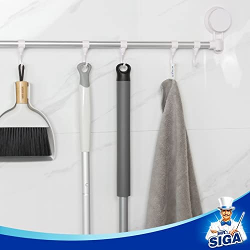 Amazon.com: MR.SIGA Heavy Duty Grout Scrub Brush with Long Handle, Shower Floor Scrubber for Cleanin