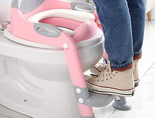 Amazon.com: Fedicelly Potty Training Seat Ladder Girls, Toddlers Potty Chair Potty Seat, Kids Potty