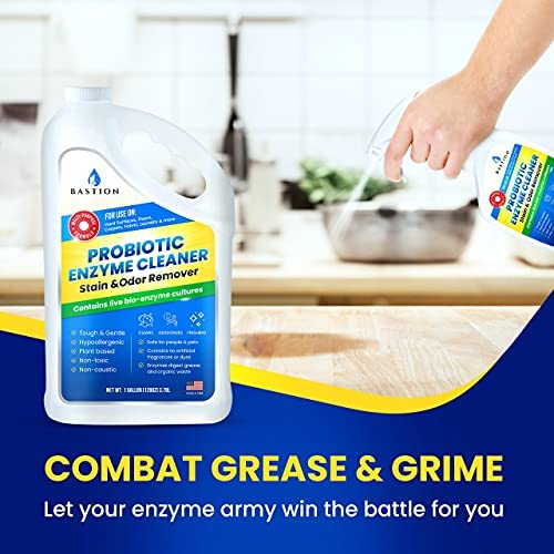 Amazon.com: Probiotic Enzyme Cleaner - Professional Strength Solution -One Gallon- Natural Bio-Enzym