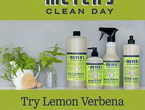 Amazon.com: Mrs. Meyer's All-Purpose Cleaner Spray, Lemon Verbena, 16 fl. oz - Pack of 3 : Everythin