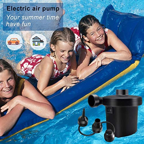 Amazon.com: Electric Air Pump for Inflatables, Portable Quick Air Pump for Air Mattress, 110V AC/12V