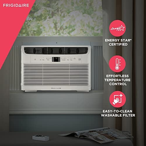 Amazon.com: Frigidaire FFRE053WAE Window-Mounted Room Air Conditioner, 5,000 BTU with Energy Star Ce