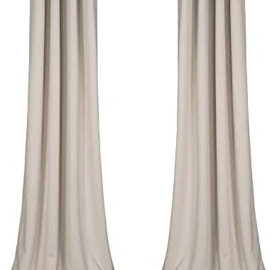 Amazon.com: Lush Decor Insulated Grommet Blackout Curtains Panel Pair, 52"W x 120"L, Wheat : Home &a