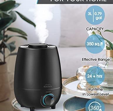 Amazon.com: Cool Mist Humidifiers for Bedroom Quiet Top Fill Ultrasonic, Filter Free Air Humidifier