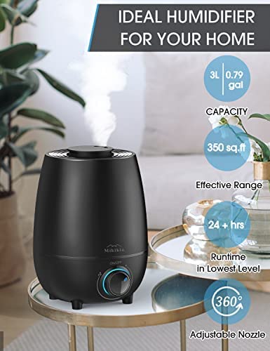 Amazon.com: Cool Mist Humidifiers for Bedroom Quiet Top Fill Ultrasonic, Filter Free Air Humidifier