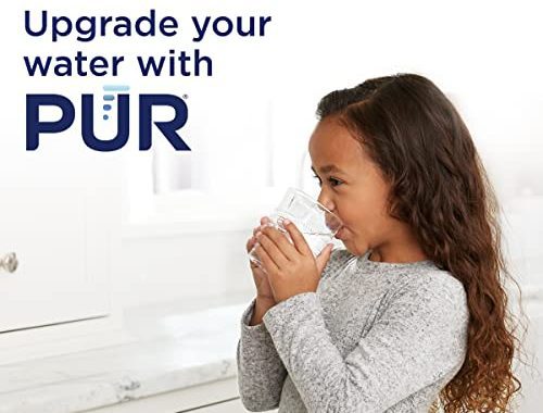 Amazon.com: PUR PLUS Faucet Mount Water Filtration System, Stainless Steel – Vertical Faucet Mount f